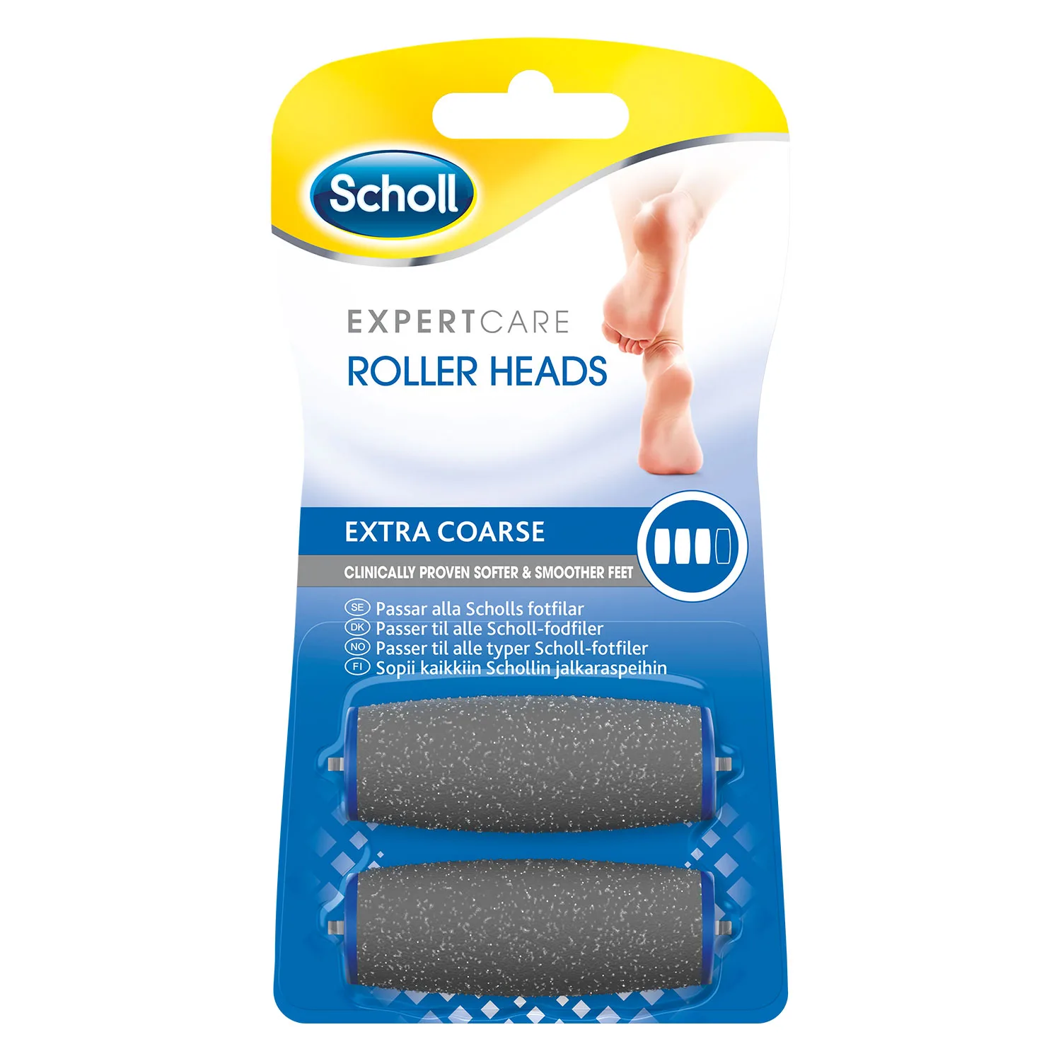 Scholl Velvet Smooth Extra Coarse Refill 2-pack