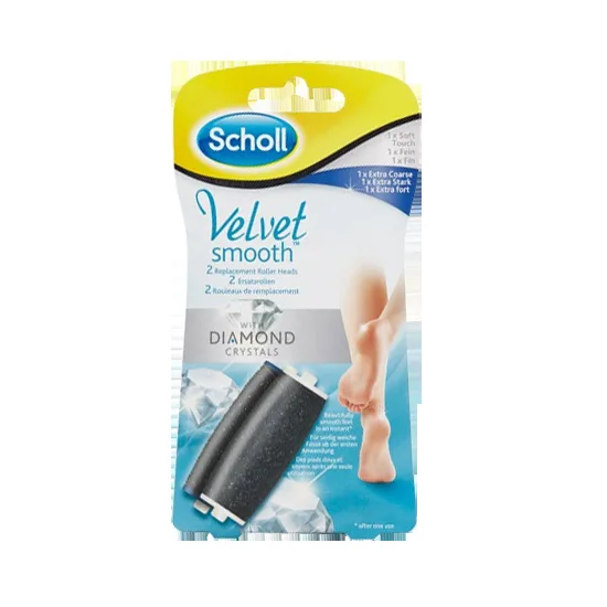 Scholl Velvet Smooth Roller Heads 2 stk.
