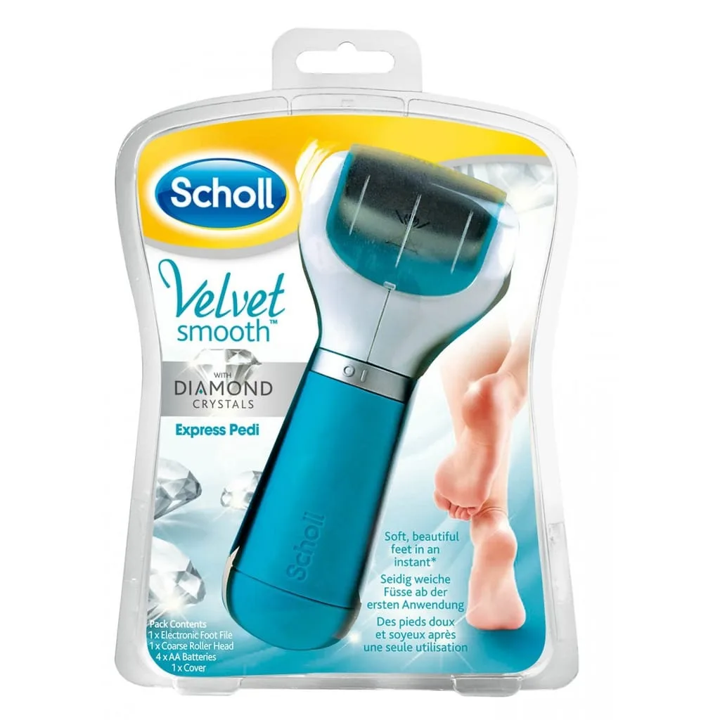 Scholl Velvet Soft Elektrisk Fotfil
