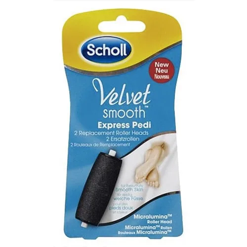 Scholl Velvet Soft Elektrisk Fotfil Refill x 2