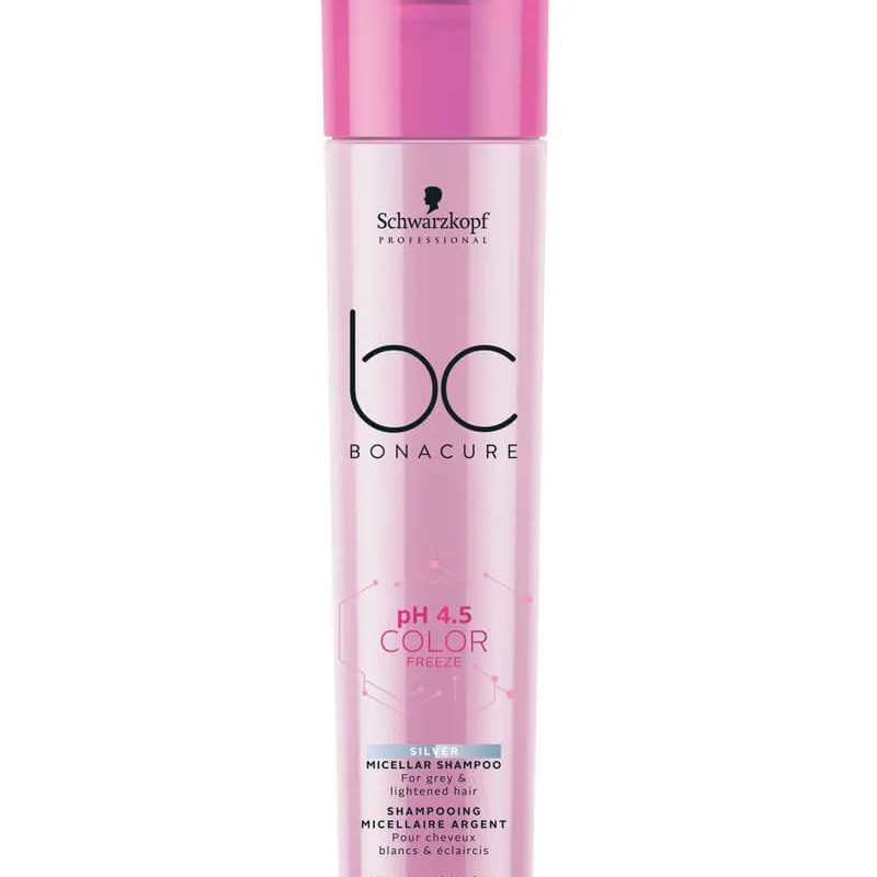 Schwarzkopf BC Bonacure Color Freeze Silver Micellar Shampoo (U) 250 ml