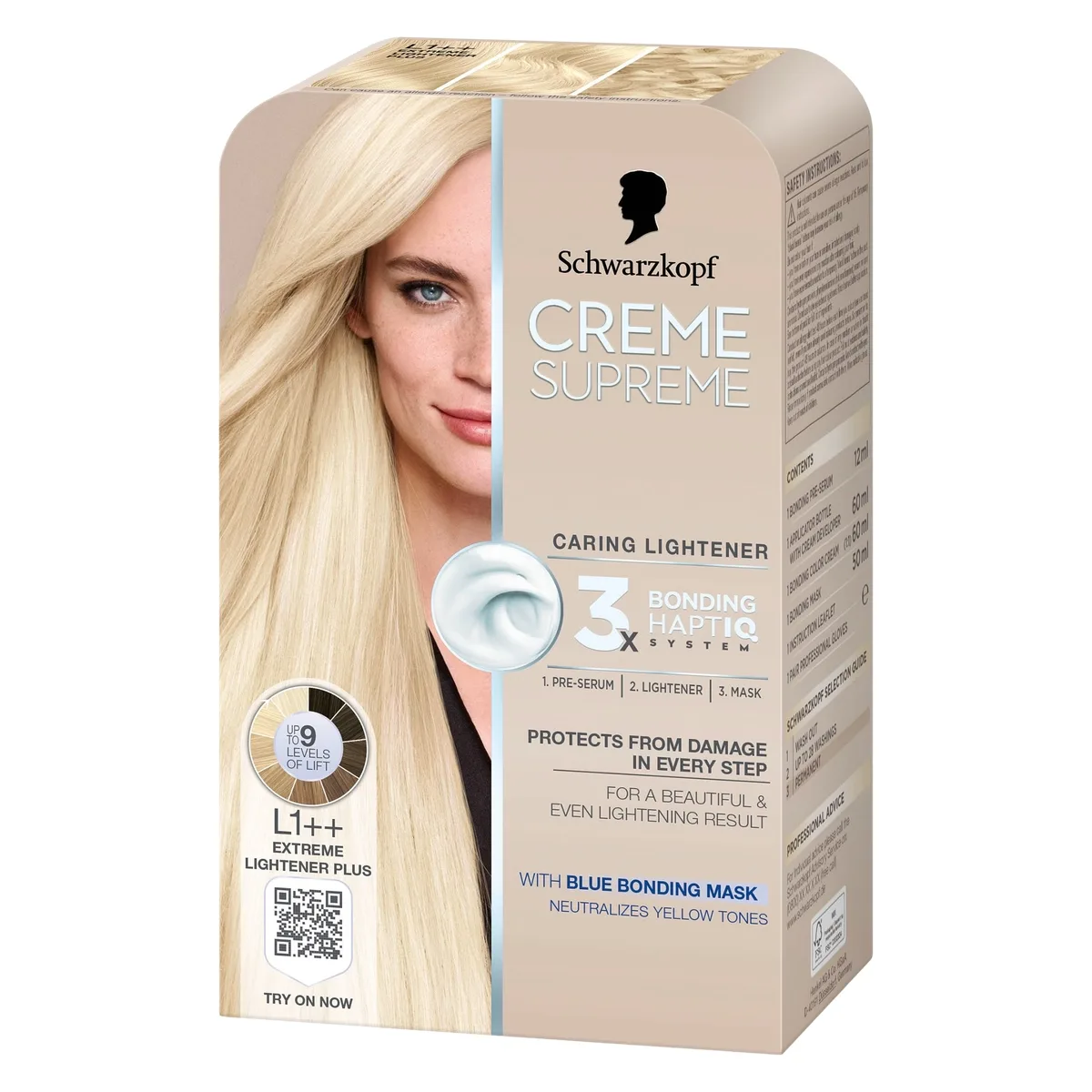 Schwarzkopf Creme Supreme L1++ Extreme Lightener Plus - 1 pcs