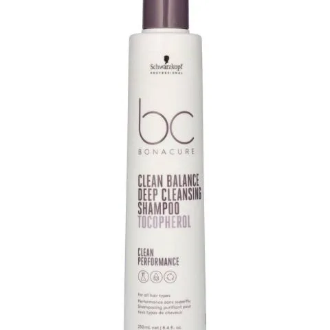 Schwarzkopf Professional BC Bonacure Clean Balance Deep Cleansing Shampoo Tocopherol (250ml)