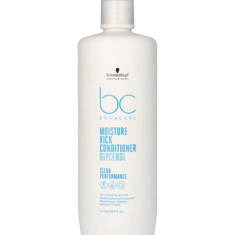 Schwarzkopf BC Bonacure Moisture Kick Conditioner Glycerol (U) (Stop Beauty Waste) 1000 ml