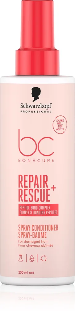 Schwarzkopf Professional BC Bonacure Repair Rescue+ Leave-in balsam Til skadet hår på spray 200 ml