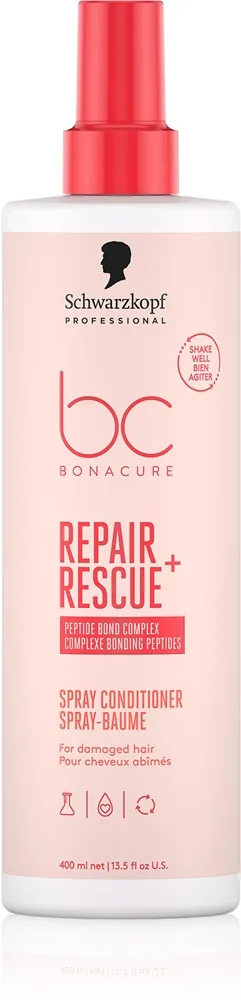 Schwarzkopf Professional BC Bonacure Repair Rescue+ Leave-in balsam Til skadet hår på spray 400 ml