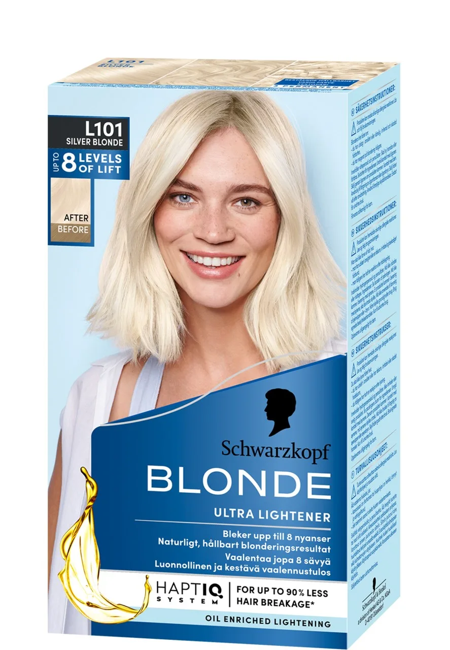 Schwarzkopf Blonde Platinum Lightener L101 Silver Blonde L101 Silver Blonde