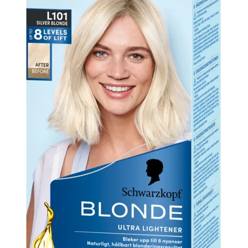 Schwarzkopf Blonde Ultra Lightener L101 Silver Blonde Blondering Blekning