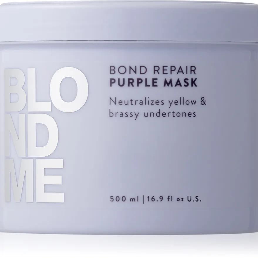 Schwarzkopf BlondMe Bond Repair Purple Mask 500 ml