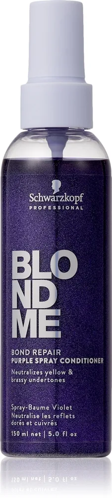 Schwarzkopf Professional Blondme Bond Repair Purple Spray Conditioner Violet balsam på spray 150 ml