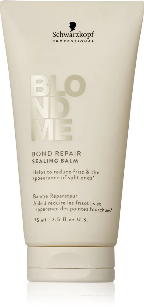 Schwarzkopf Professional Blondme Bond Repair Sealing Balm plejende hårbalsam Til at behandle kruset hår 75 ml