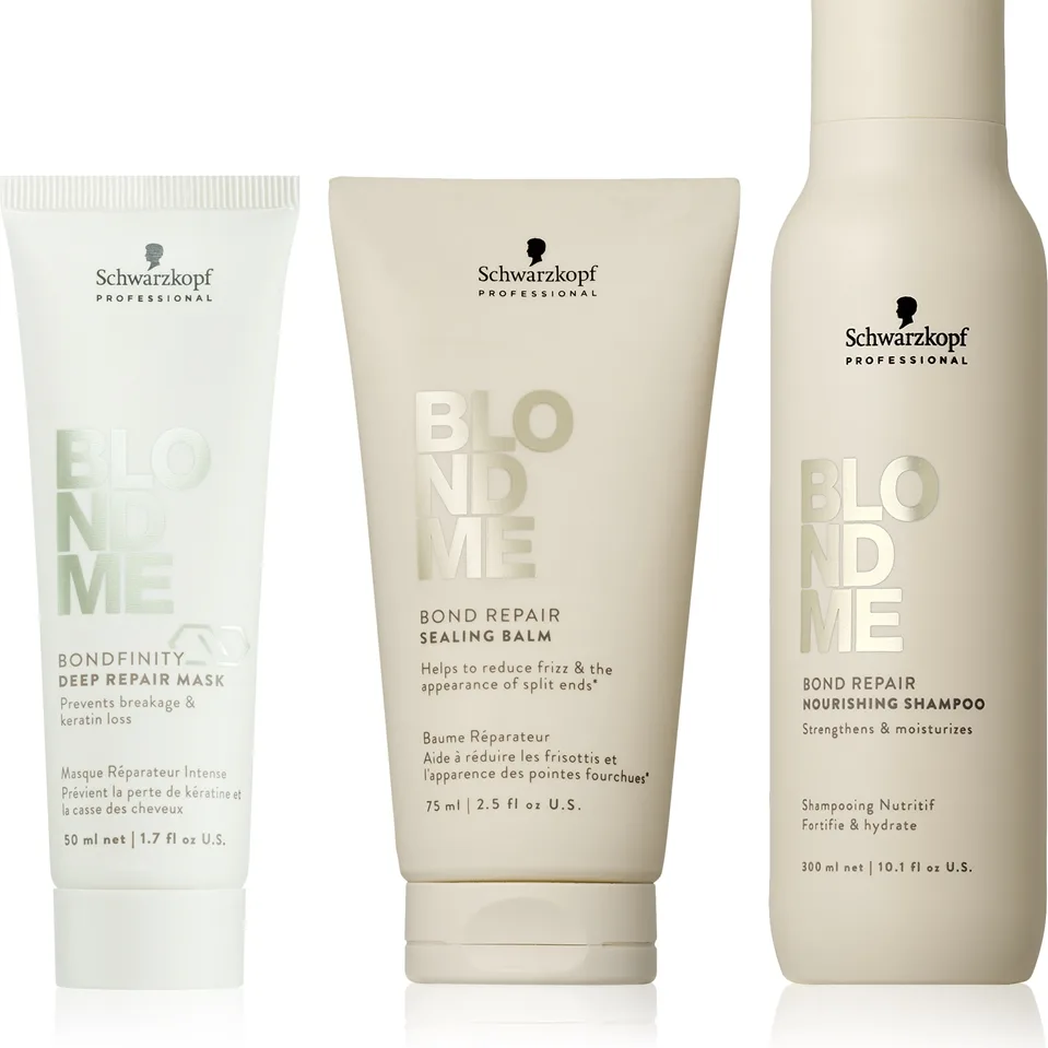 Schwarzkopf Professional Blondme Repair Nourishing Set setti vaaleille hiuksille