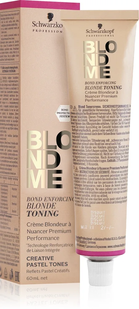 Schwarzkopf Professional Blondme Toning Tonande hårfärg Brown Mahogany 60 ml