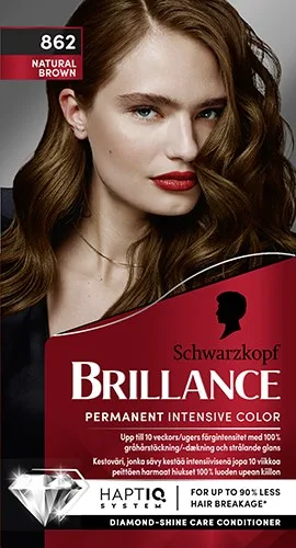 Schwarzkopf Brillance 862 Naturbrun - 1 pcs