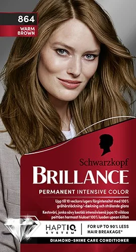 Schwarzkopf Brillance 864 Warm Brown