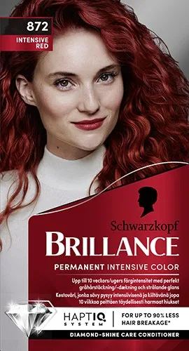 Schwarzkopf Brillance 872 Intense Red (U) 160 ml
