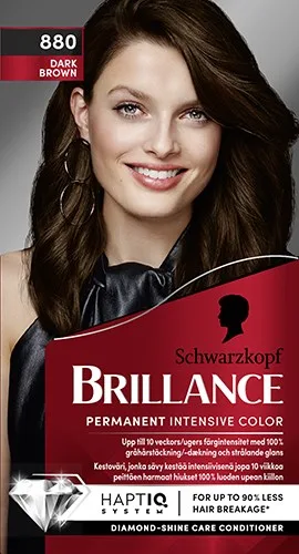 Schwarzkopf Brillance 880 Dark Brown - 1 pcs