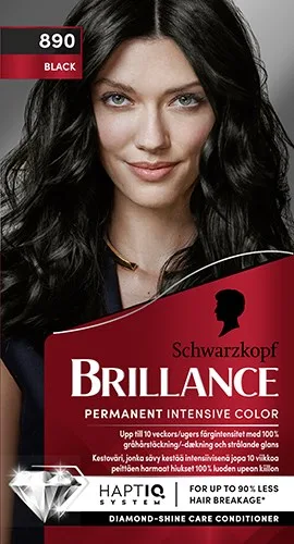 Schwarzkopf Brillance 890 Black - 1 pcs
