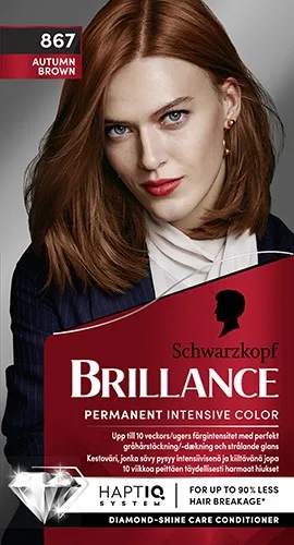 Schwarzkopf Brillance 867 Autumn Brown (U) 160 ml