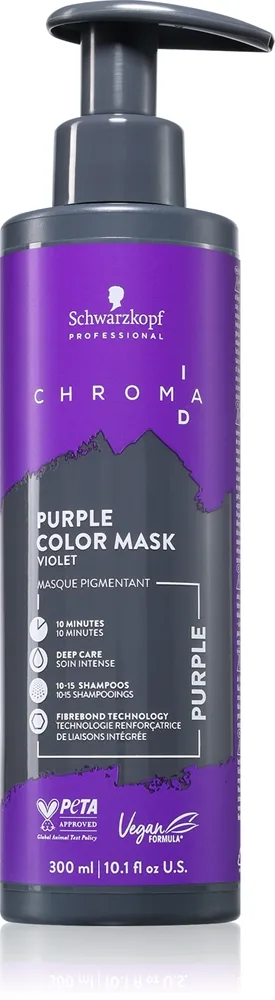 Schwarzkopf Professional Chroma ID Purple Bonding Color Mask Purple Värinaamio