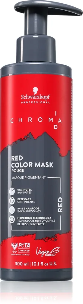 Schwarzkopf Professional Chroma ID Red Bonding Color Mask Red Värinaamio