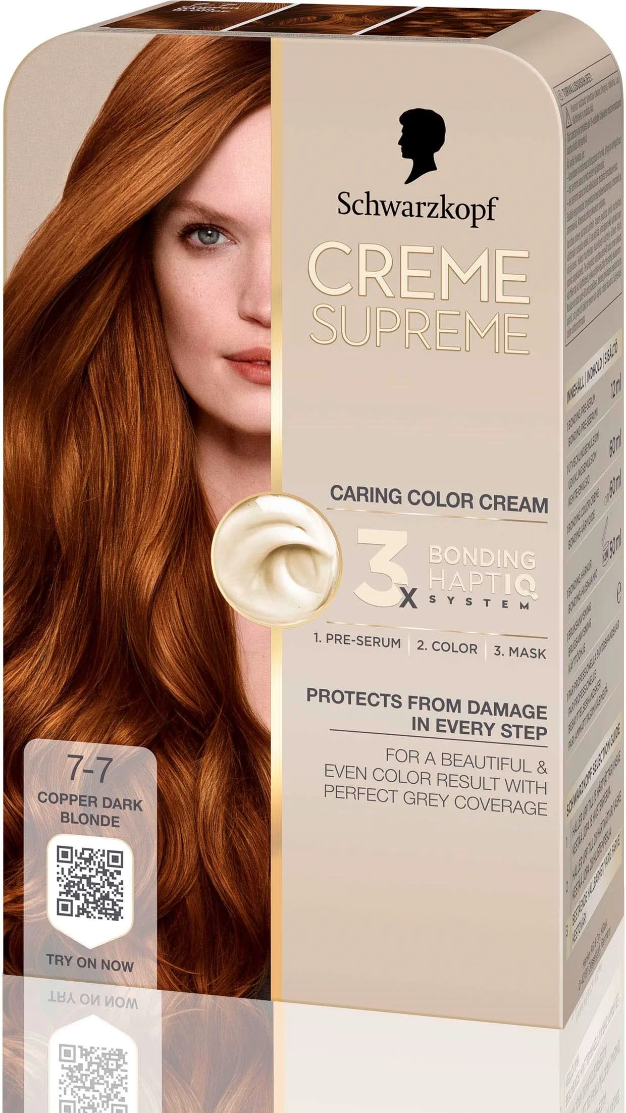 Schwarzkopf Creme Supreme 7-7 Copper Dark Blonde - 1 pcs