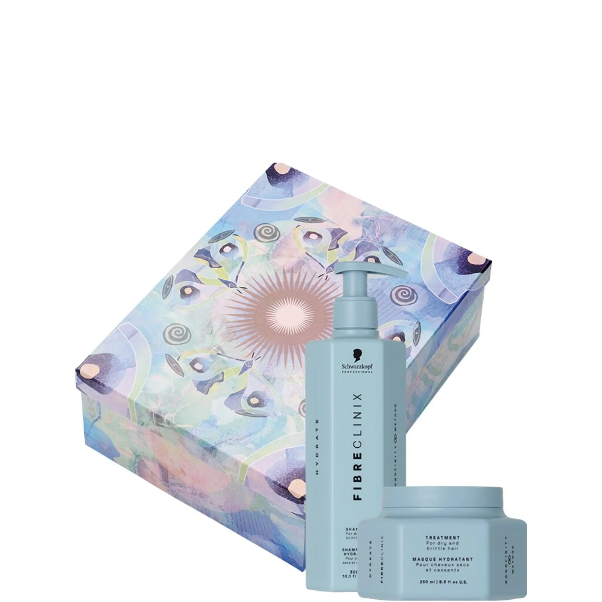 Schwarzkopf Professional FIBRE CLINIX Hydrate Hydrate Hiustenhoitosetti