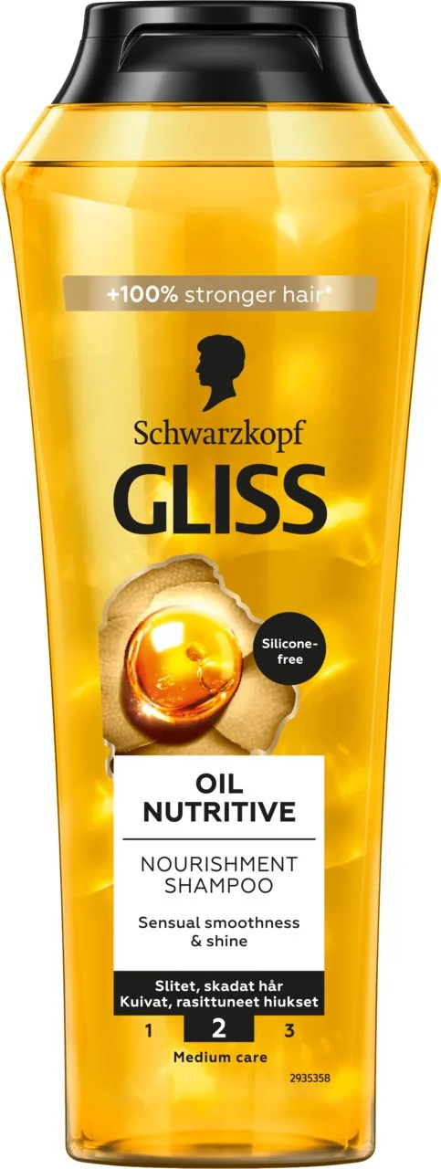 Schwarzkopf Gliss Oil Nutritive Nourishment Shampoo 250 ml