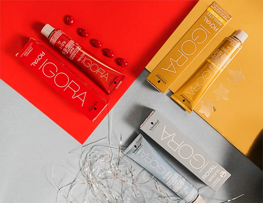 Schwarzkopf Professional IGORA Royal Absolutes Age Blend hiusväri sävy 8-140 Light Blonde Cendré Beige Natural 60 ml