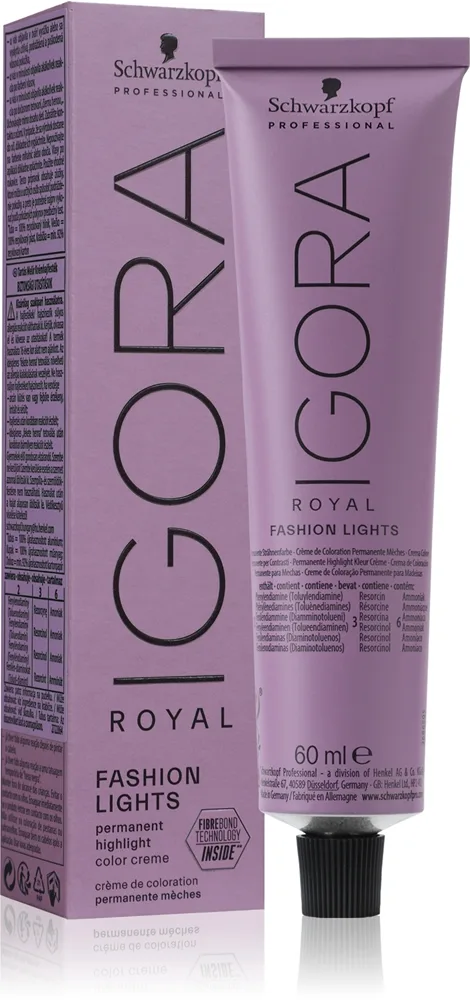 Schwarzkopf Professional IGORA Royal Fashion Lights Hårfärg För slingat hår L-89 Red Violet 60 ml
