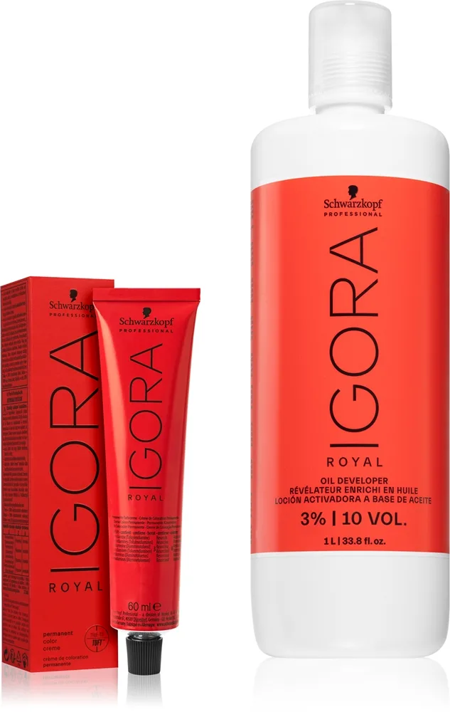 Schwarzkopf Professional IGORA Royal Sæt når man farver hår