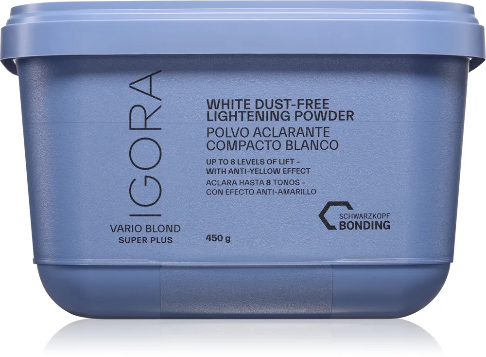 Schwarzkopf Professional IGORA Vario Blond Super Plus vaalentava puuteri vaaleille hiuksille 450 g