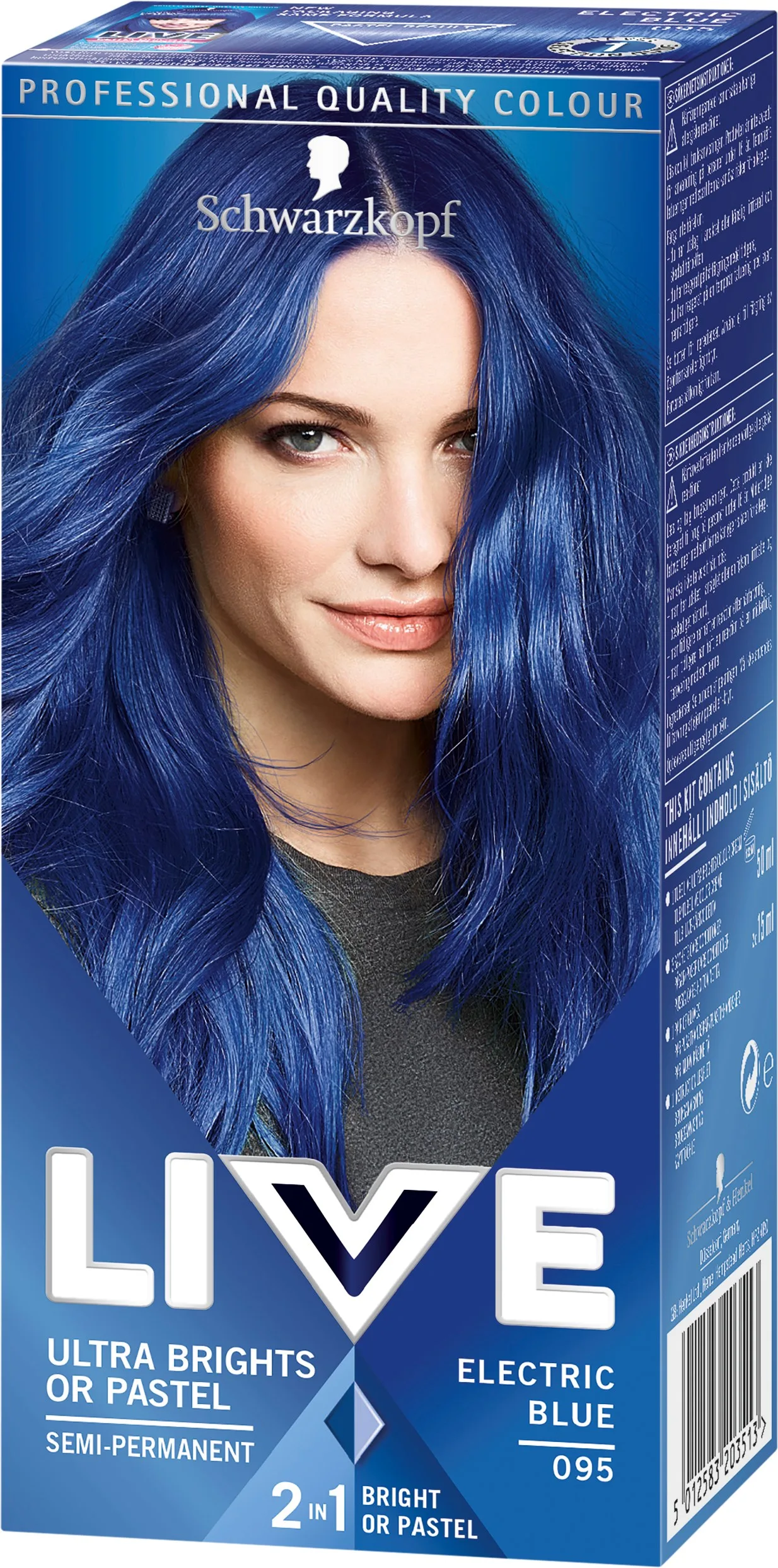 Schwarzkopf Live Color Moment 95 Electric Blue Semi-permanent - 1 pcs