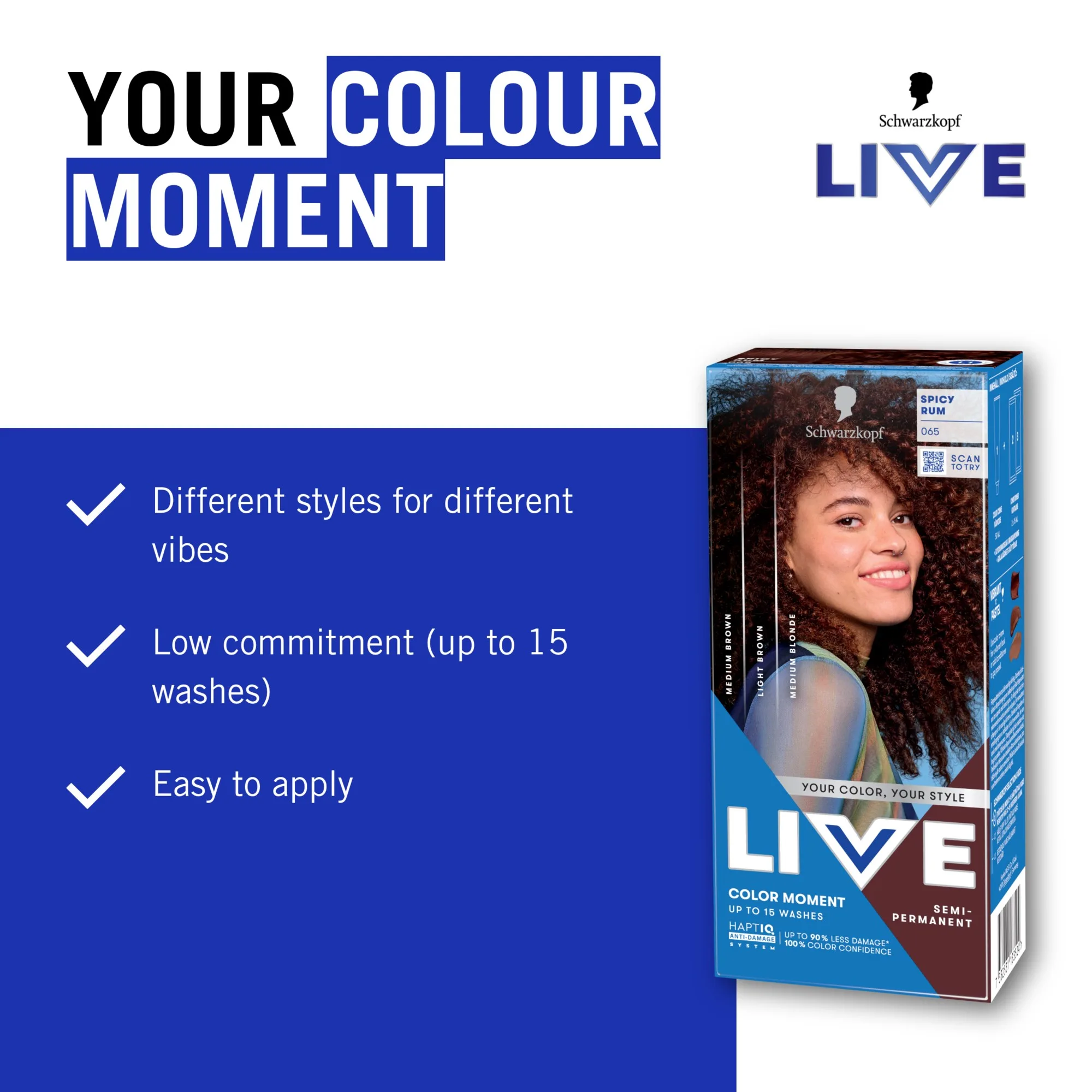 Schwarzkopf LIVE Color Moment 065 Spicy Rum