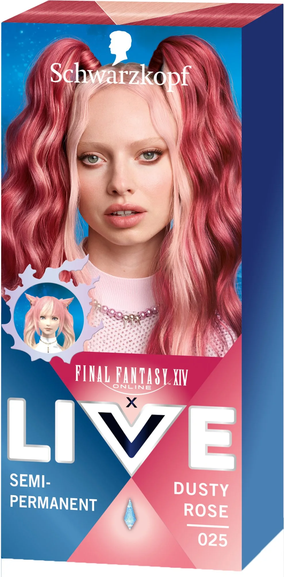 Schwarzkopf Live Final Fantasy XIV Dusty Rose (U) 50 ml