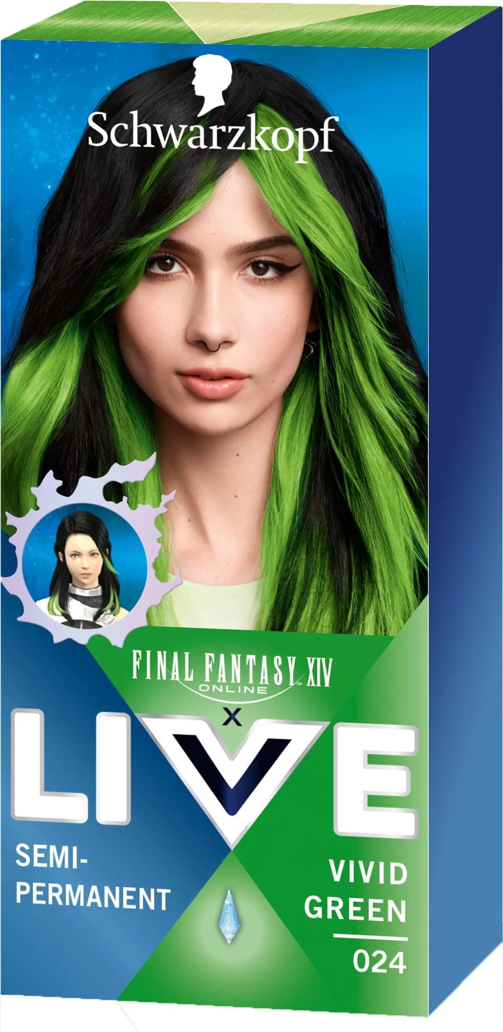 Schwarzkopf Live Color Moment 024 Vivid Green - 1 pcs