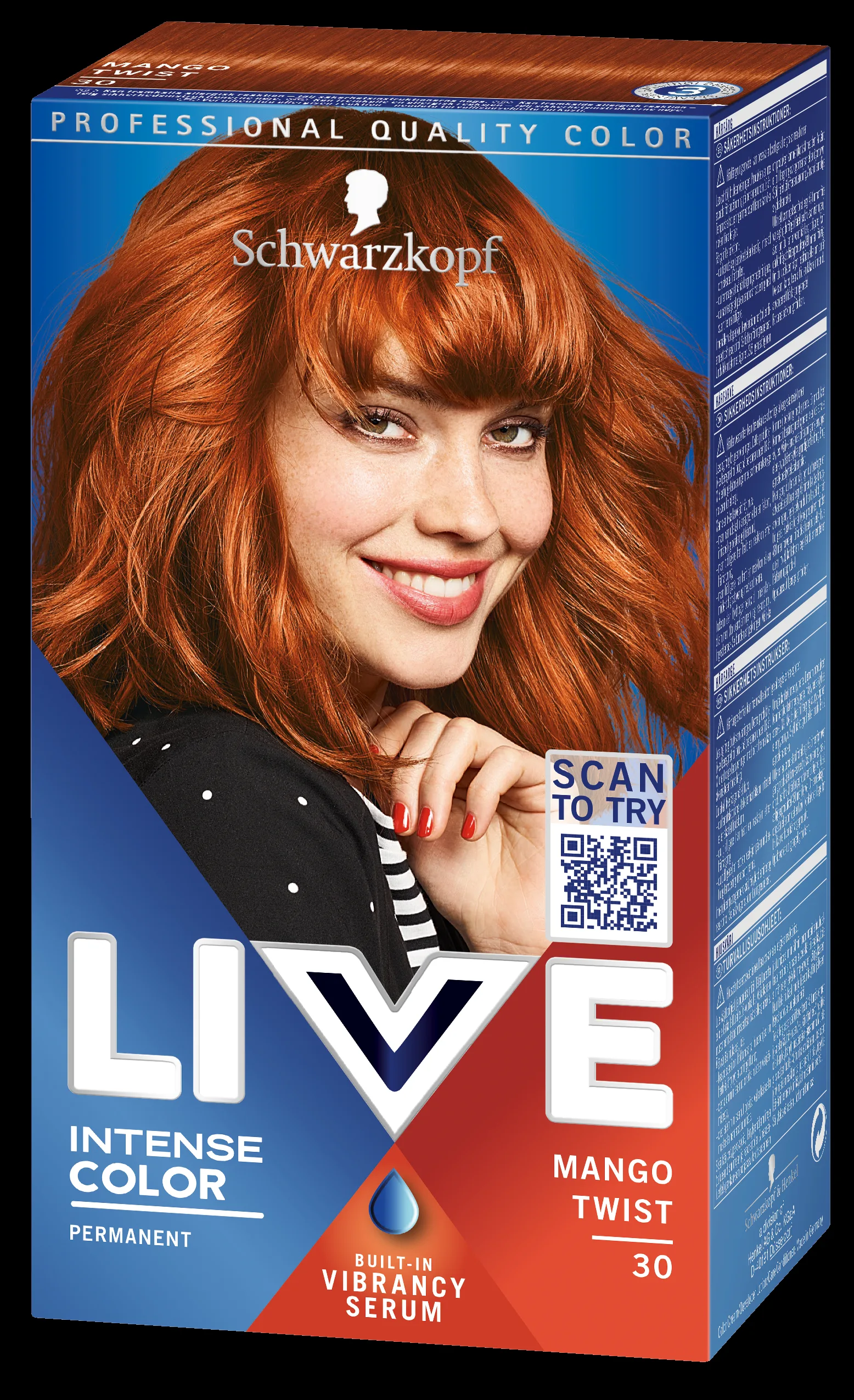 Schwarzkopf Live Intense Color 30 Mango Twist - 1 pcs