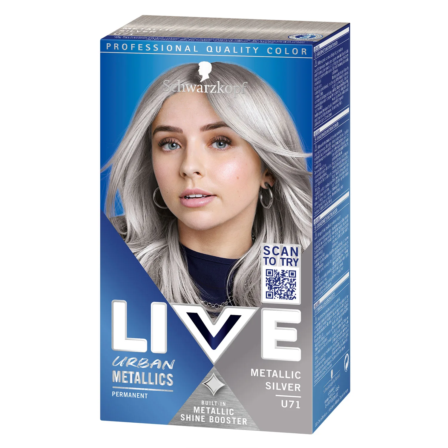 Schwarzkopf Live Intense Color Hårfärg U69 Amethyst Chrome