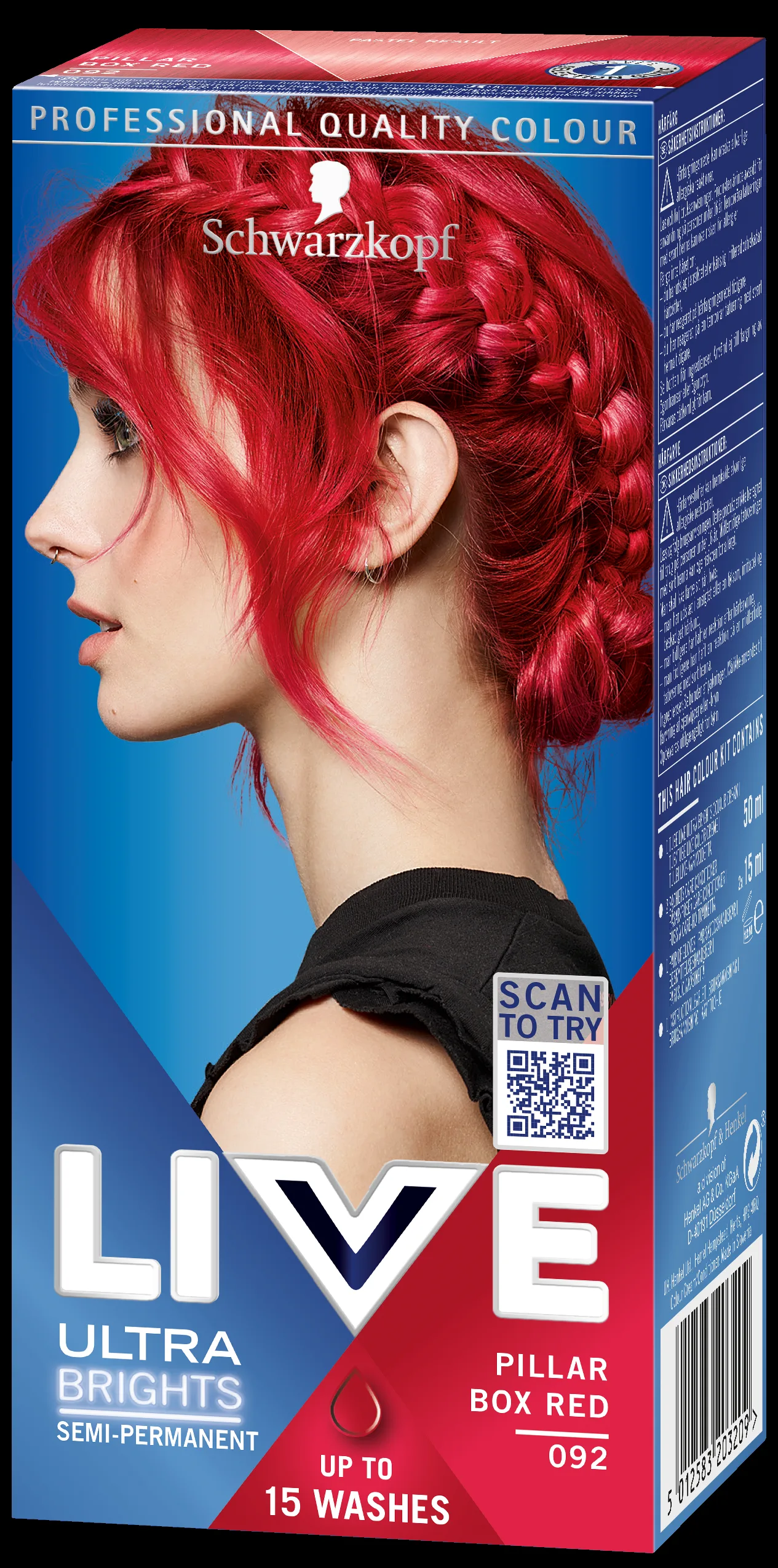 Schwarzkopf Live Color Moment 92 Pillar Box Semi-permanent - 1 pcs