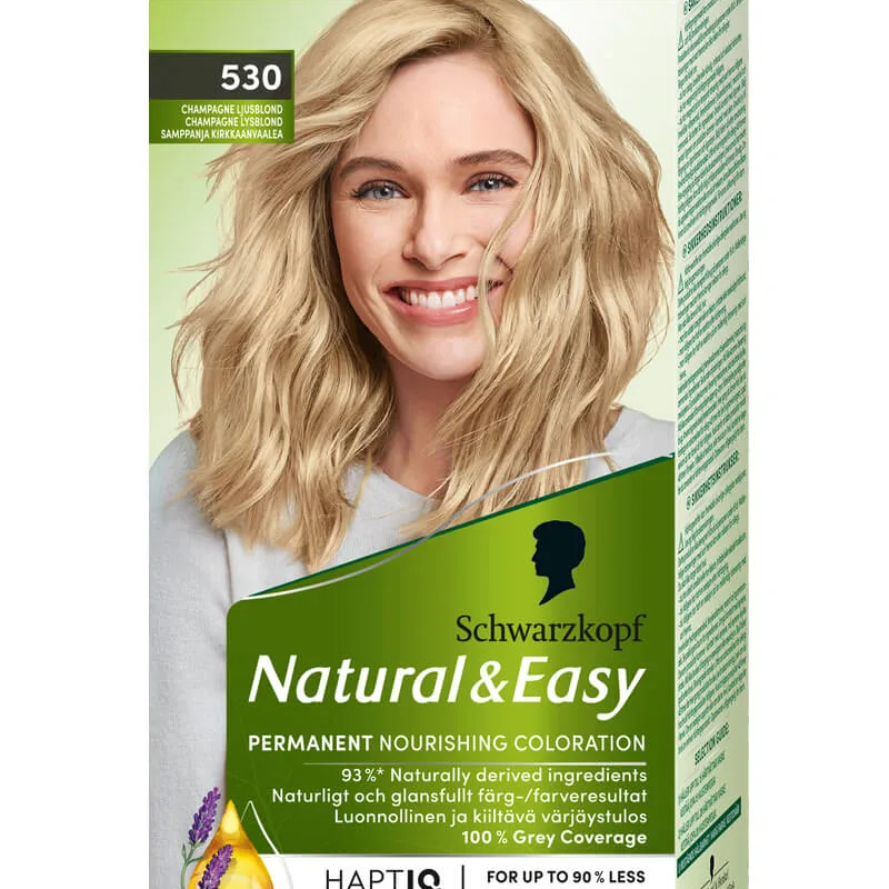 Schwarzkopf Natural & Easy 530 Champagne Blond (Stop Beauty Waste) 60 ml