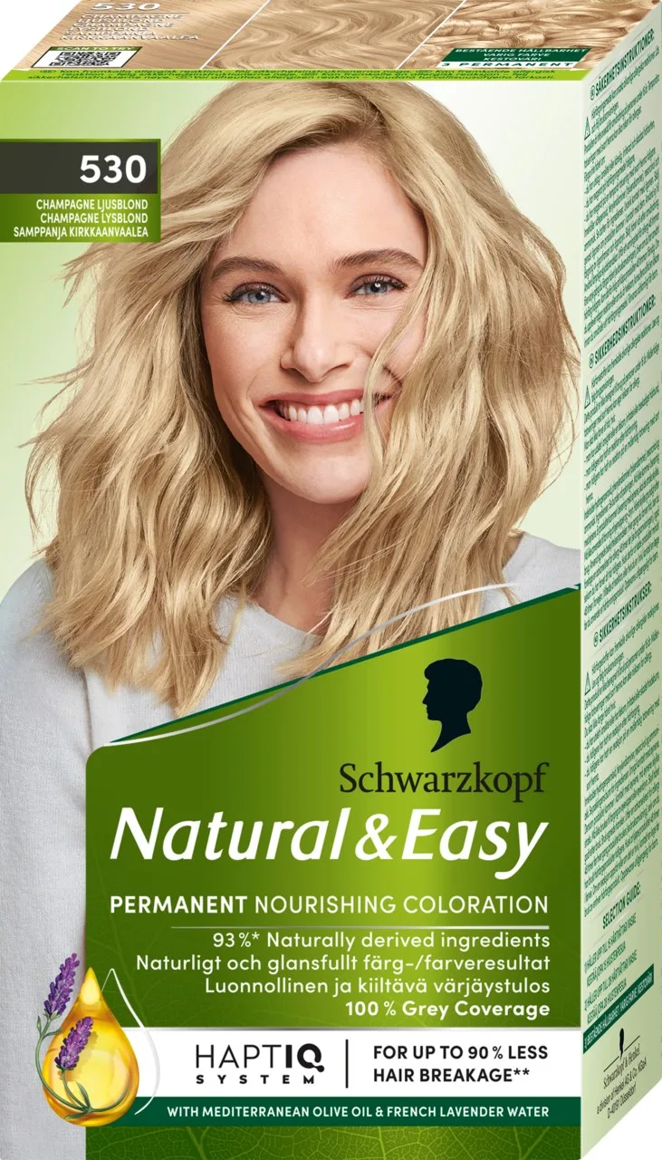 Schwarzkopf Natural & Easy 530 Champagne Blond 60 ml