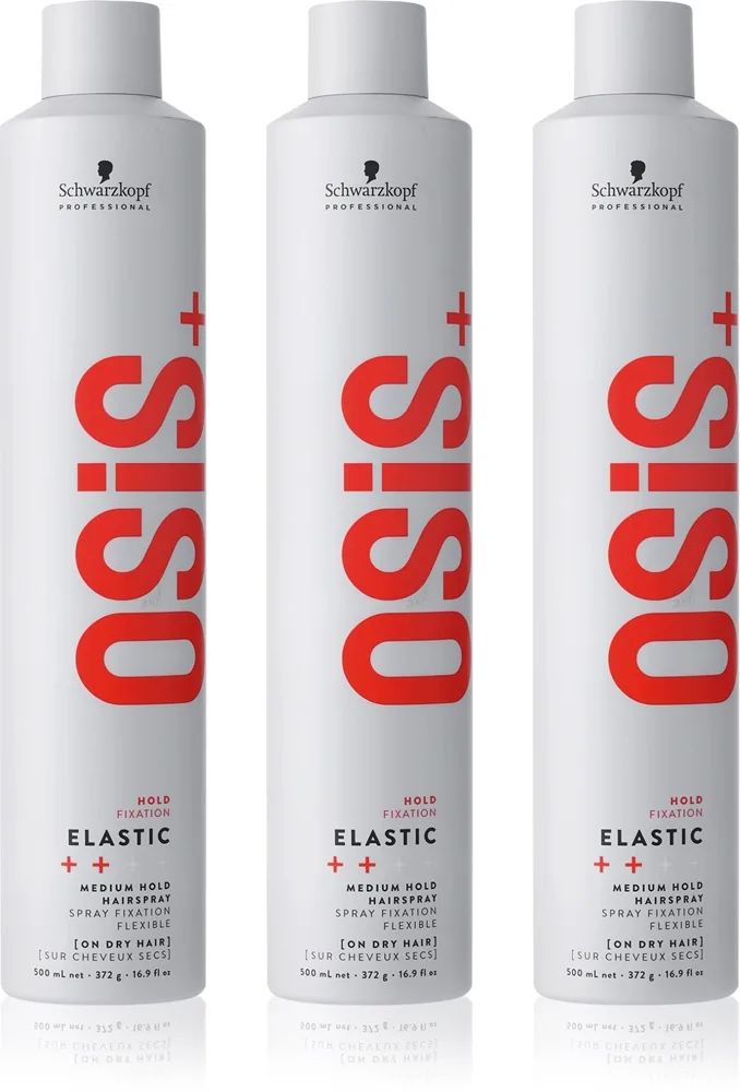 Schwarzkopf Professional Osis+ Elastic keskivahvan pidon hiussuihke edullinen pakkaus