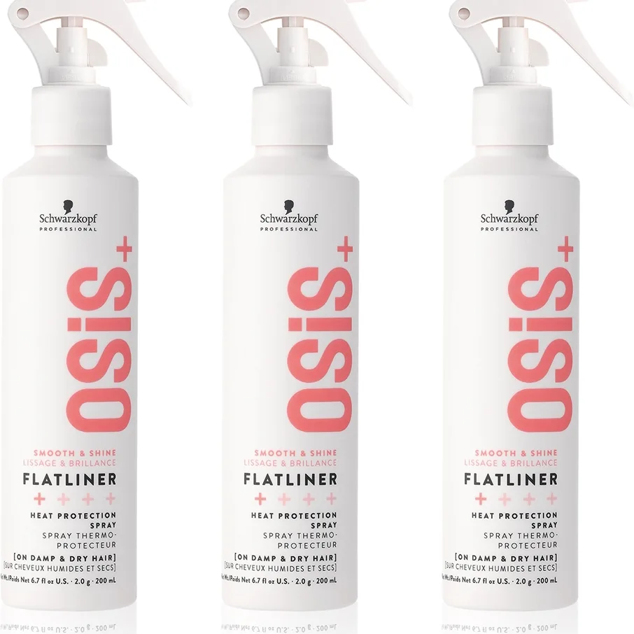 Schwarzkopf Professional Osis+ Flatliner setti hiusten lämpökäsittelyyn
