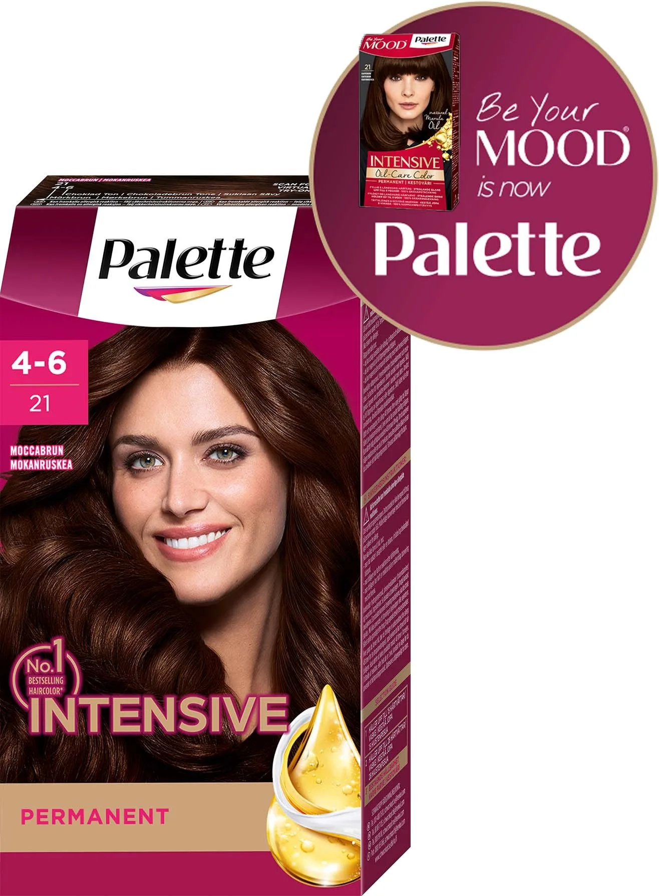 Schwarzkopf Palette Intensive Creme Coloration 4-6 Mocca Brown