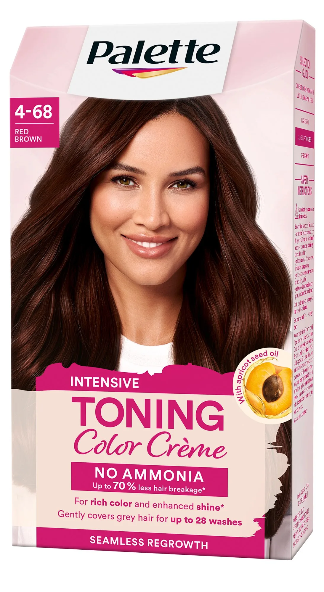 Schwarzkopf Palette Intensive Toning Color Crème 4-68 Red Brown
