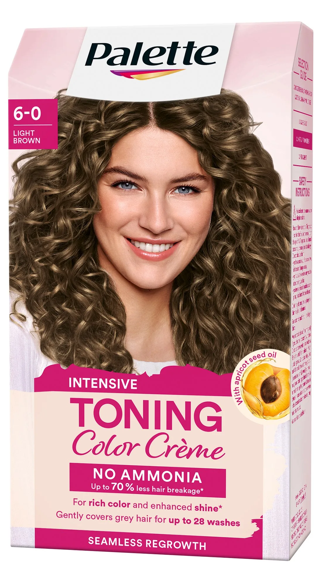 PALETTE Intensive Toning Color Crème  6-0 Light Brown - 1 pcs