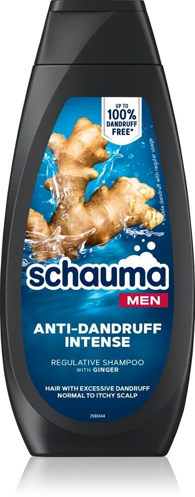 Schwarzkopf Schauma Anti-Dandruff Schampo mot mjäll med ingefära för män 400 ml
