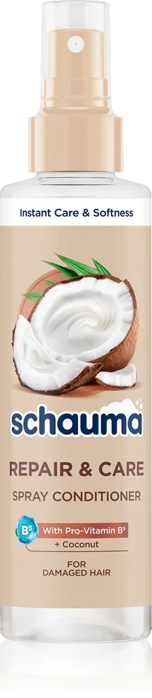 Schwarzkopf Schauma Repair & Care Regenererande balsamspray För skadat hår 200 ml