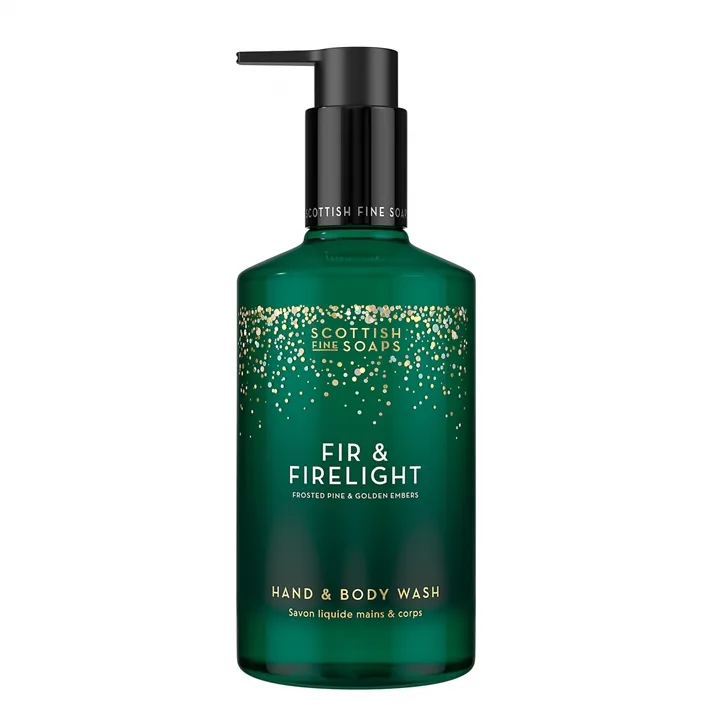 Scottish Fine Soaps Fir & Firelight pesugeeli käsille ja vartalolle 300 ml