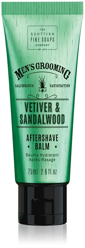 Scottish Fine Soaps Men’s Grooming Vetiver & Sandalwood Aftershave-balsam 75 ml